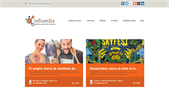 Desktop Screenshot of influenzia.net